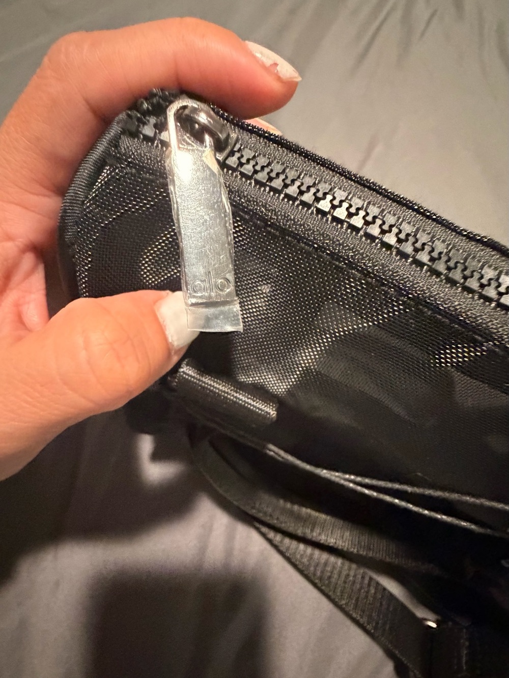 ALO Yoga Black Mini Sheer Duffle Bag - Picture 9 of 9
